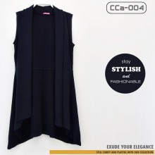 CCa-004 Cardigan Tanpa Lengan