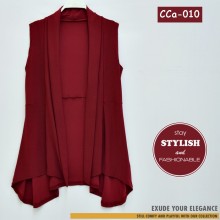 CCa-010 Cardigan Tanpa Lengan