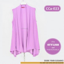 CCa-023 Cardigan Tanpa Lengan