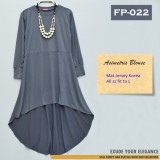FP-022 Blouse Tunik Asimetris