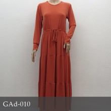 GAd-010 Gamis Tali Pinggang Bertingkat