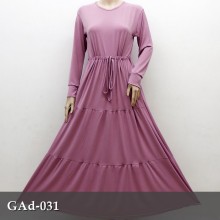 GAd-031 Gamis Tali Pinggang Bertingkat