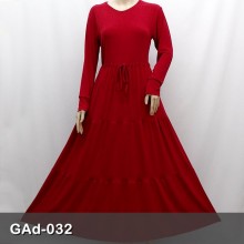 GAd-032 Gamis Tali Pinggang Bertingkat