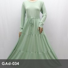 GAd-034 Gamis Tali Pinggang Bertingkat