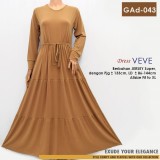 GAd-043 Gamis Tali Pinggang Bertingkat