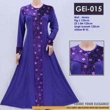 GEi-015 Gamis Jersey mix Bludru