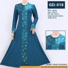 GEi-018 Gamis Jersey mix Bludru