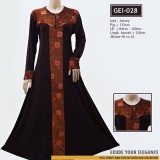 GEi-028 Gamis Jersey mix Bludru