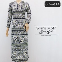 GM-e14 Gamis baby doll motif