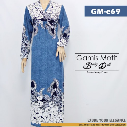 GM-e69 Gamis baby doll motif