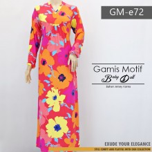 GM-e72 Gamis baby doll motif