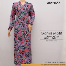 GM-e77 Gamis baby doll motif
