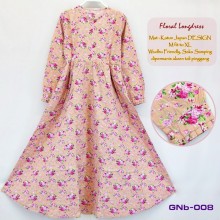 GNb-008 Gamis Katun Jepang Tali Pinggang