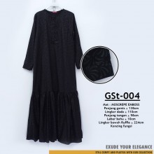 GSt-004 Ruffle Dress Emboss