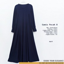 GUe-074 Gamis Payung Pecah 8