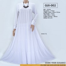 GUi-002 Gamis Payung Rempel Susun