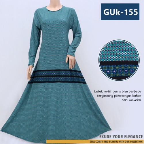 GUk-155 Gamis Payung GUk