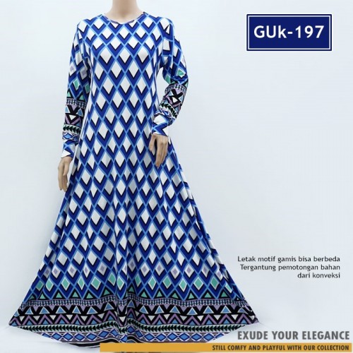 GUk-197 Gamis Payung GUk