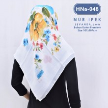 HNa-048 HIJAB SQUARE COTTON by NUR IPEK