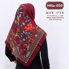 HNa-050 HIJAB SQUARE COTTON by NUR IPEK