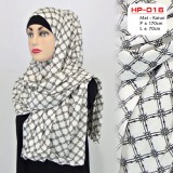 HP-016 Pashmina Katun Monochrome