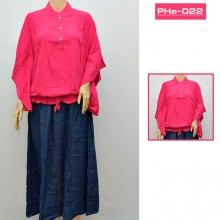 PHe-022 Atasan Batwing Katun Rayon