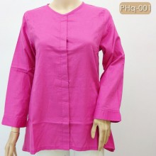 PHq-001 Atasan Katun Kancing